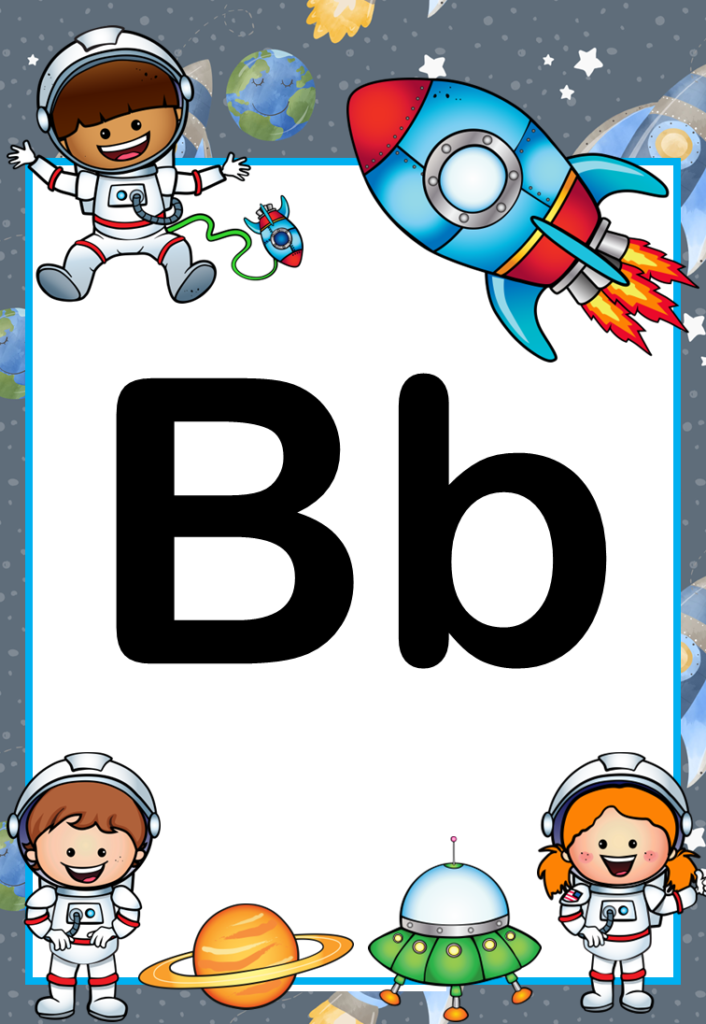 Alfabeto ilustrado astronauta (PDF) grátis 2026