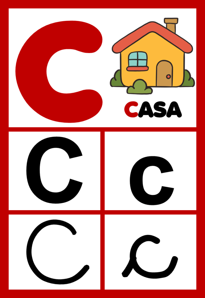 Alfabeto de parede  para imprimir colorido