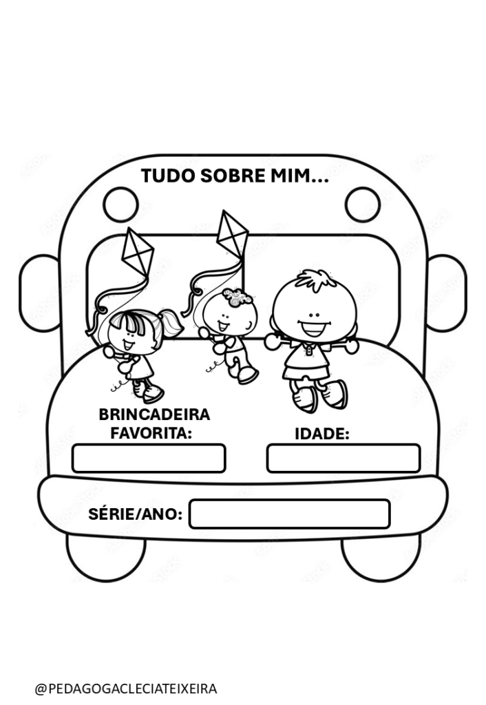 Volta às aulas atividade interativa