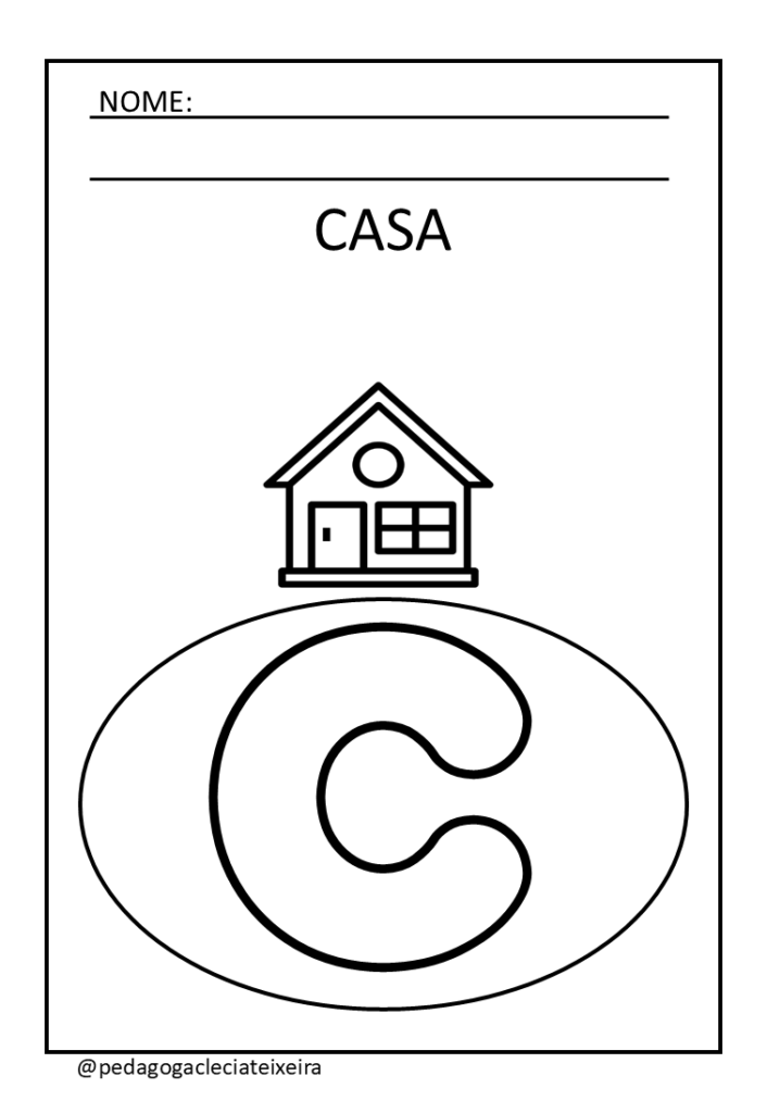 Letras do alfabeto para imprimir- Letras grandes