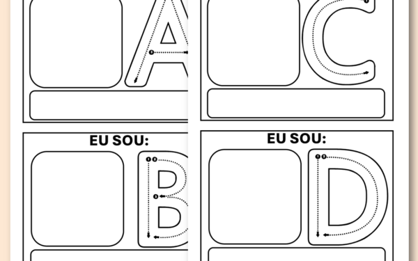 Atividade para trabalhar o nome da criança