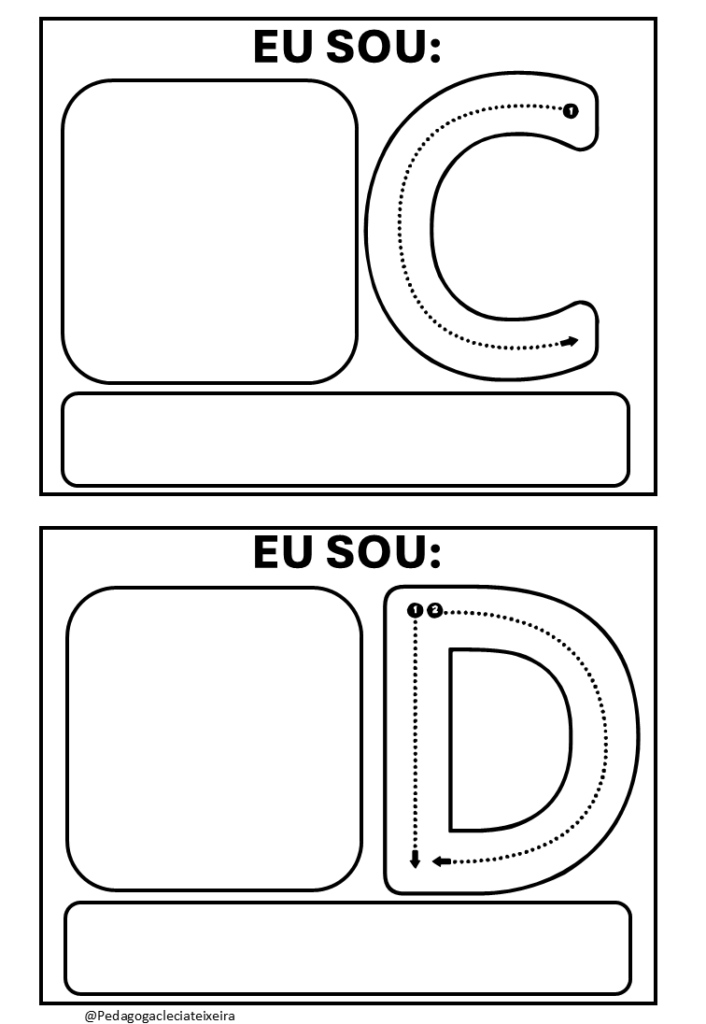 Atividade para trabalhar o nome da criança