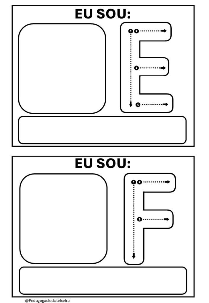 Atividade para trabalhar o nome da criança
