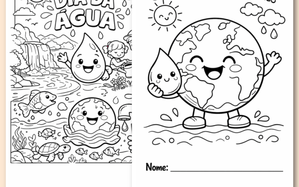 Atividades dia da água educação infantil