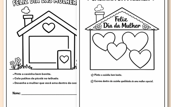 Atividade interativa sobre o dia da mulher