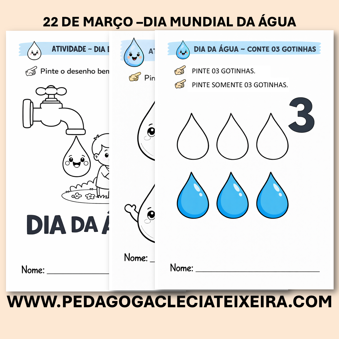 22 de março-Dia Mundial da Água