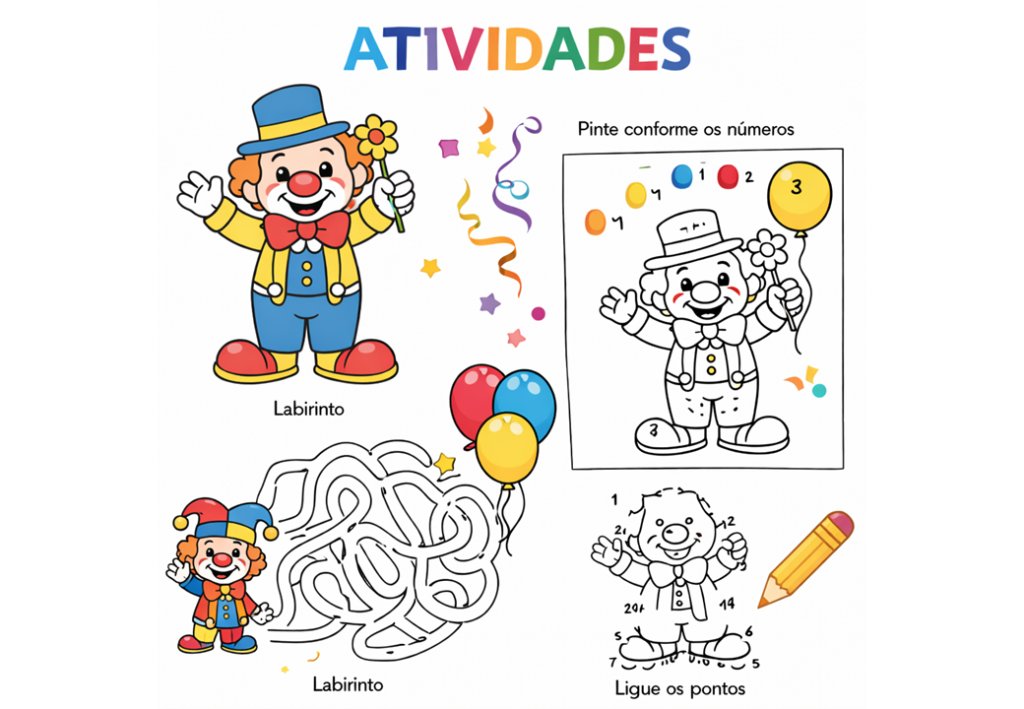 Atividades de carnaval para educação infantil