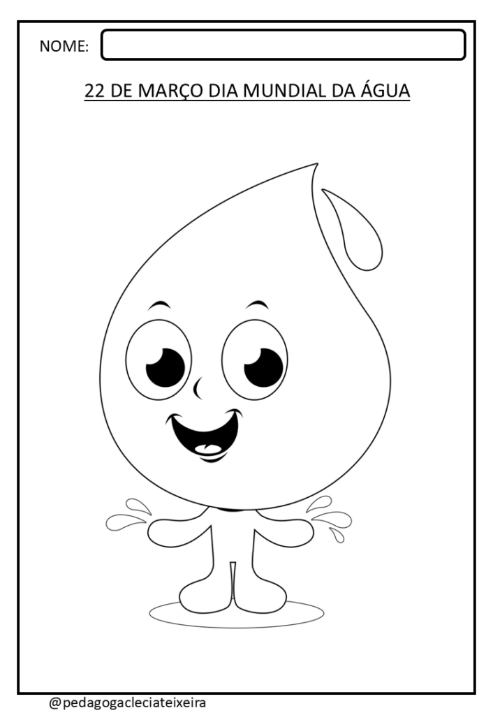  No dia 22 de março, celebramos o Dia Mundial da Água, sendo uma oportunidade maravilhosa de instigar a curiosidade e a consciência ambiental nos pequenos desde cedo. Este artigo traz uma série de atividades lúdicas e educativas, especialmente criadas para introduzir o tema da água de maneira divertida e significativa aos alunos da educação infantil