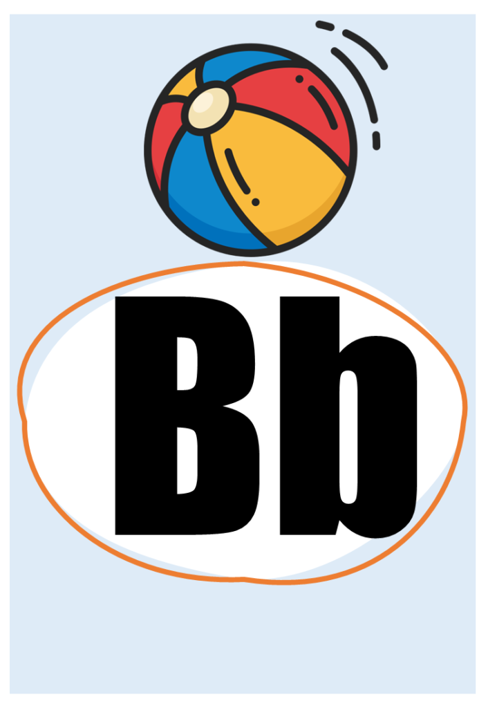 Alfabeto colorido para imprimir