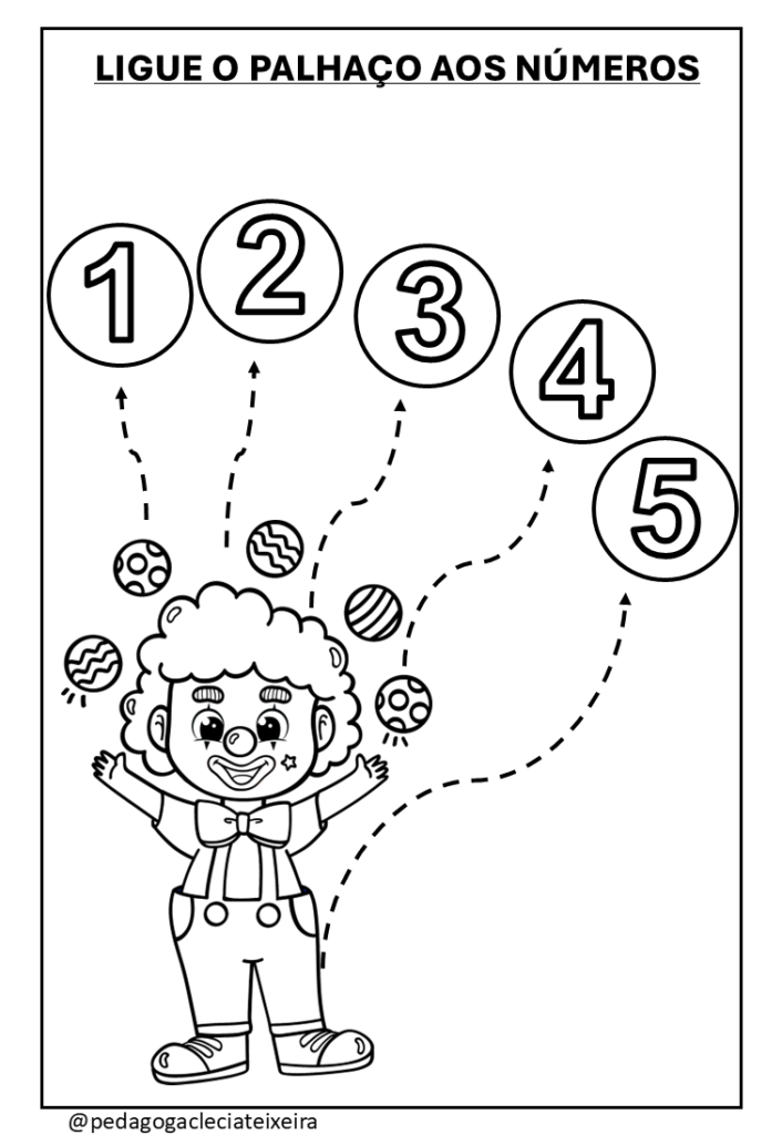Atividades dia do circo educação infantil