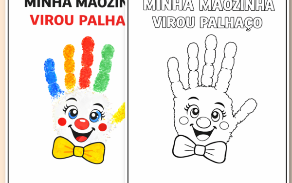 Minha mãozinha virou palhaço