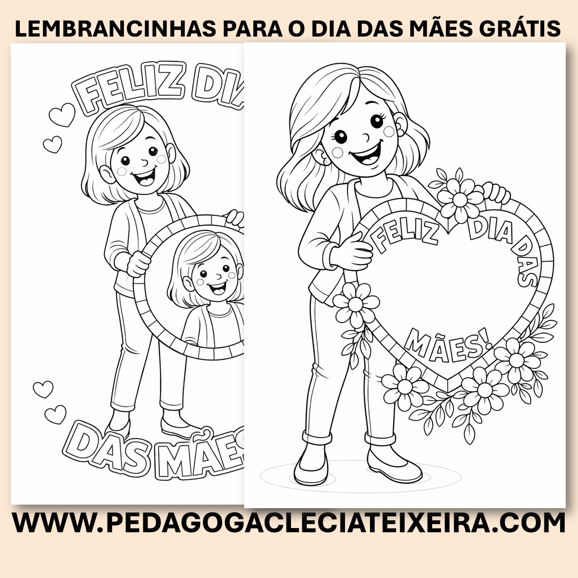 Lembrancinhas para o dia das mães grátis
