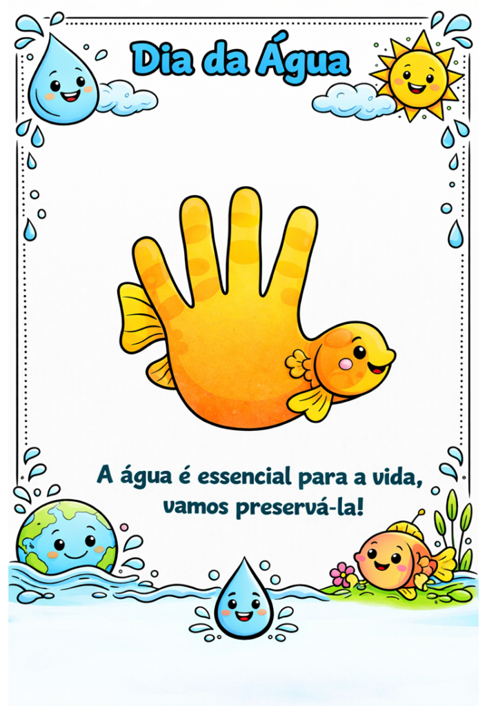 Minha mão virou um peixinho