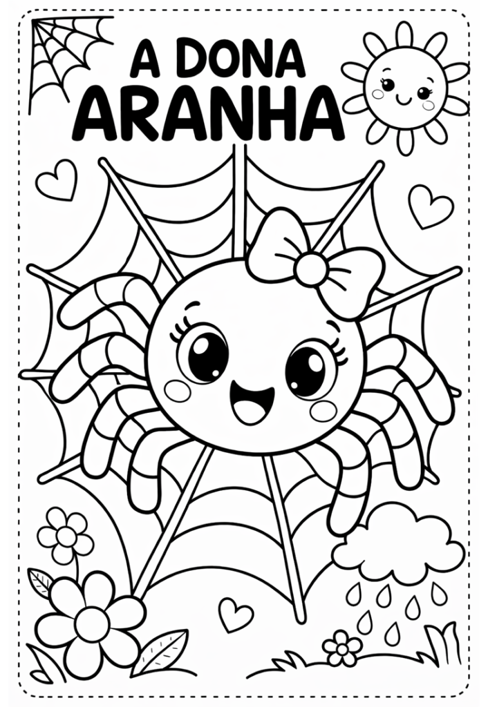 A dona aranha atividades 