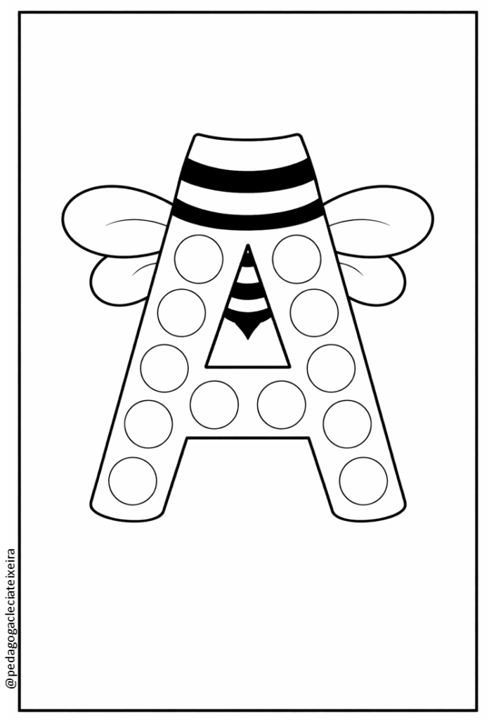 Trabalhando as vogais decoradas