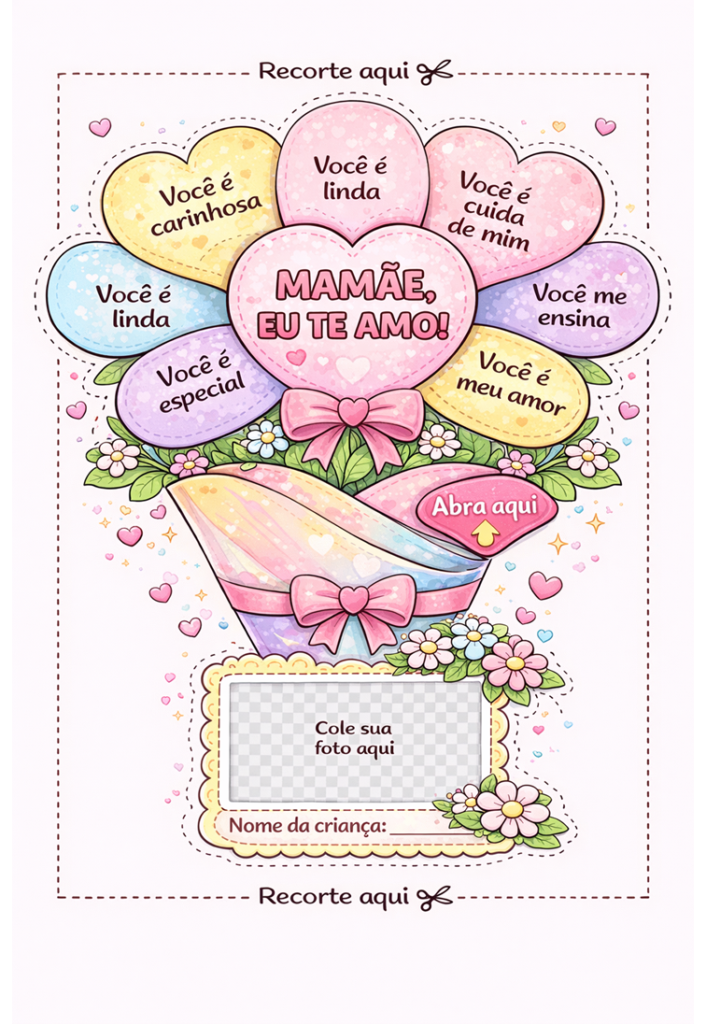 Desenhos de mãe para imprimir