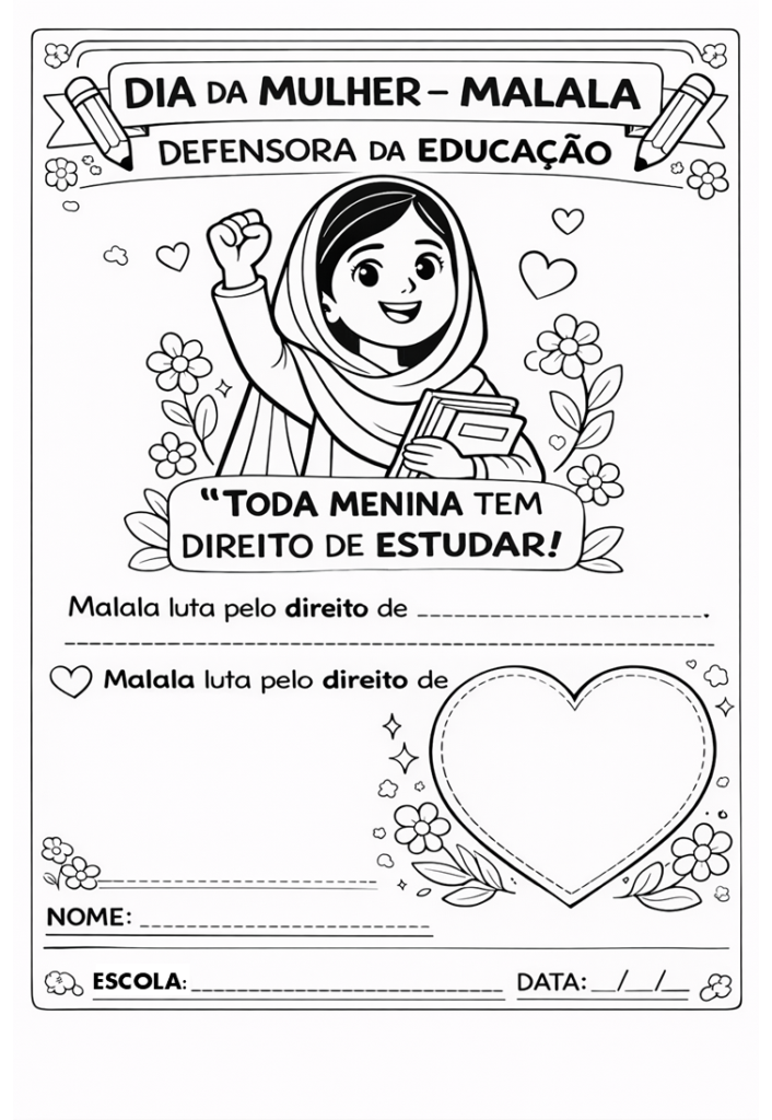 Atividades Inspiradoras para o Dia das Mulheres