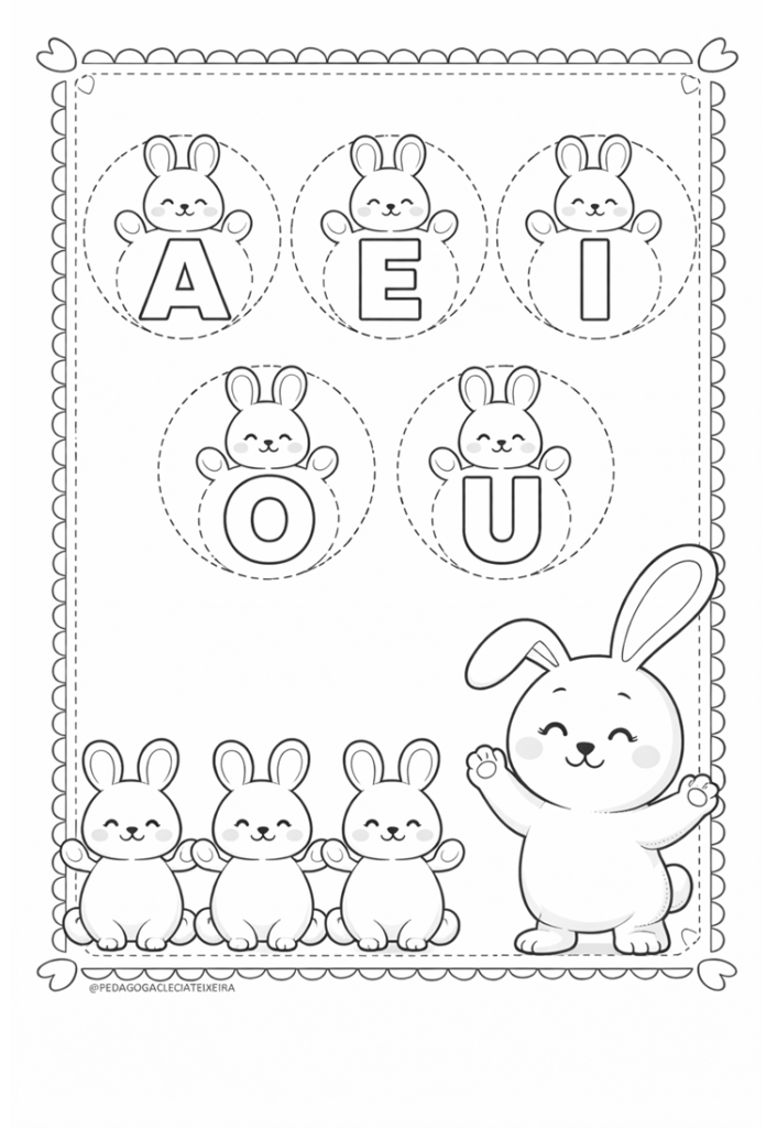 Desenhos de páscoa para imprimir e colorir