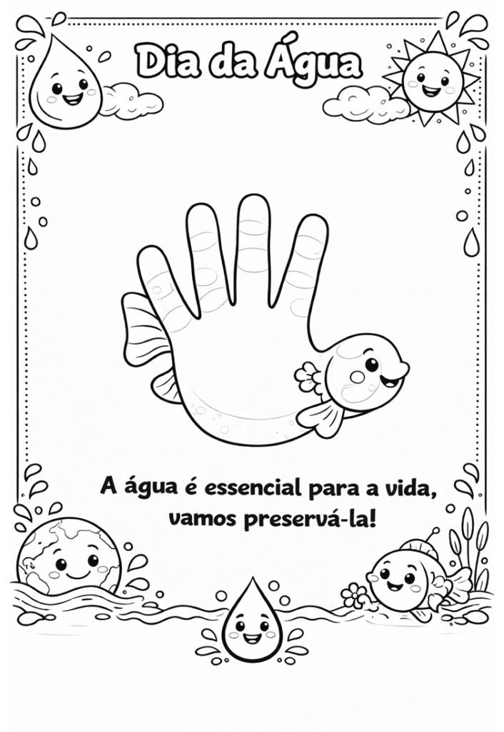 Minha mão virou um peixinho