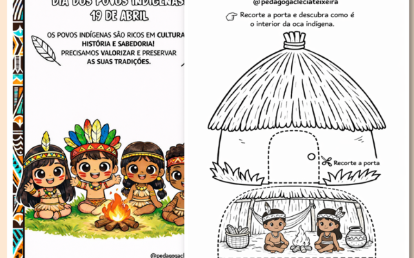 Povos indígenas no Brasil atividades para imprimir