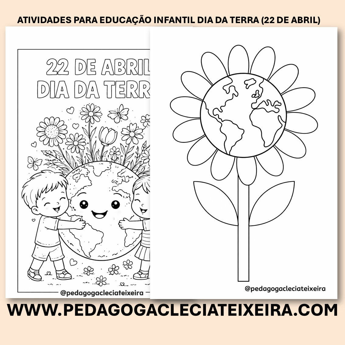 Atividades para educação infantil dia da terra