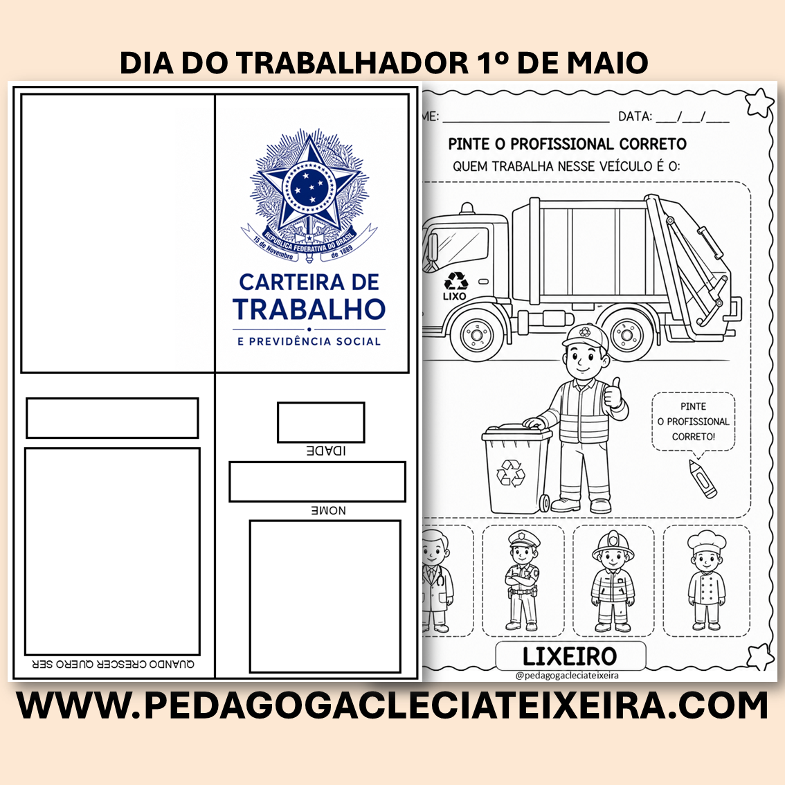 Dia do trabalhador 1º de maio