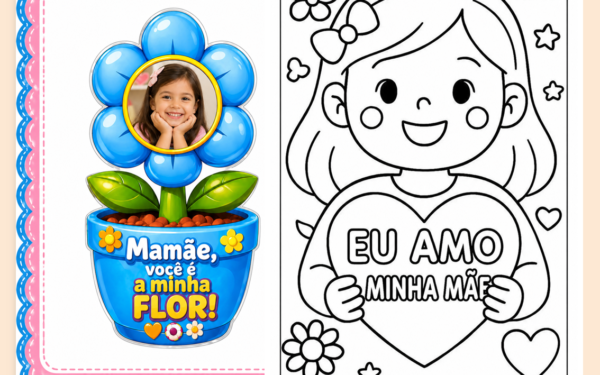 Dia das mães cartões lembrancinhas