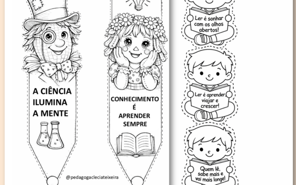 Lembrancinhas para o dia do livro gratuito