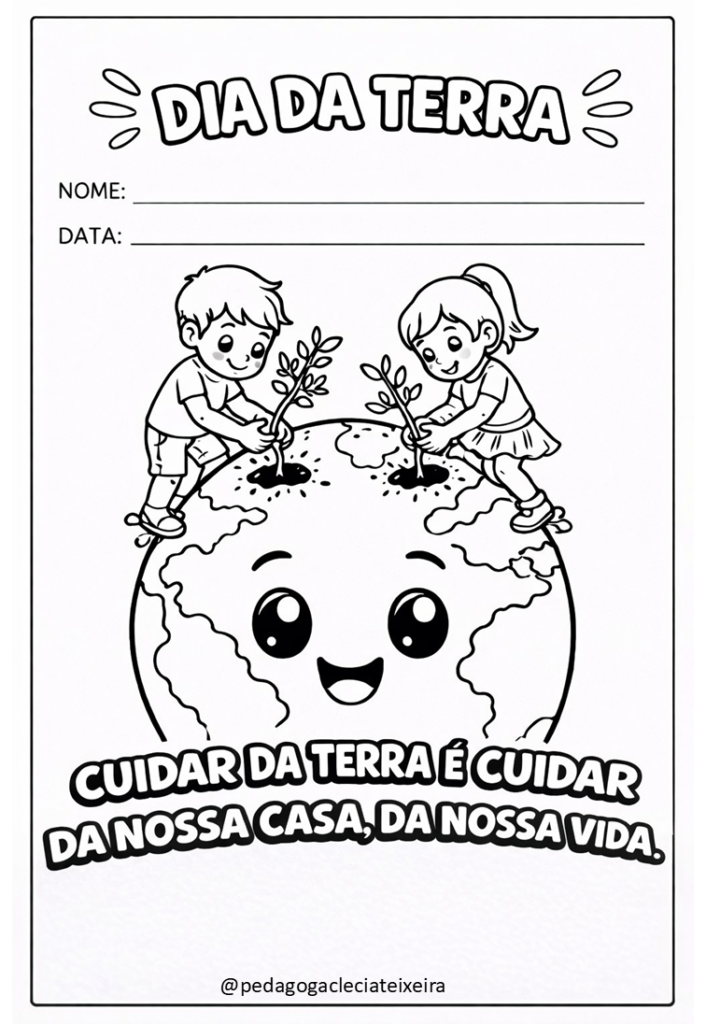 Atividades para educação infantil dia da terra 