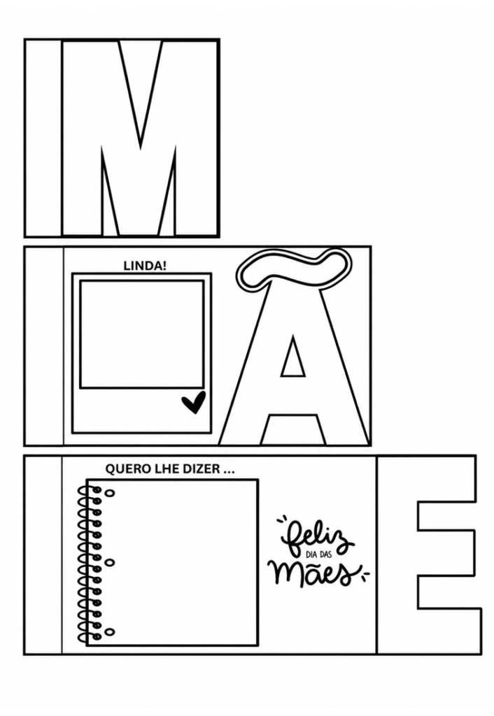 Dia das mães cartões lembrancinhas