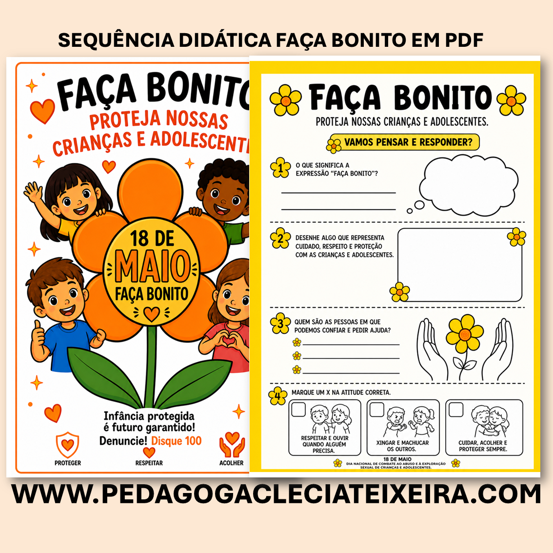 Sequência didática Faça Bonito EM PDF