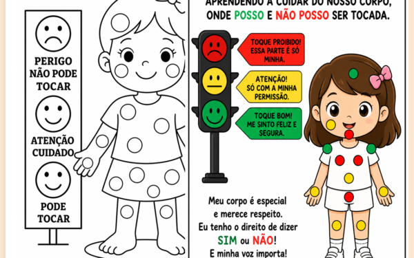 Semáforo do toque para imprimir