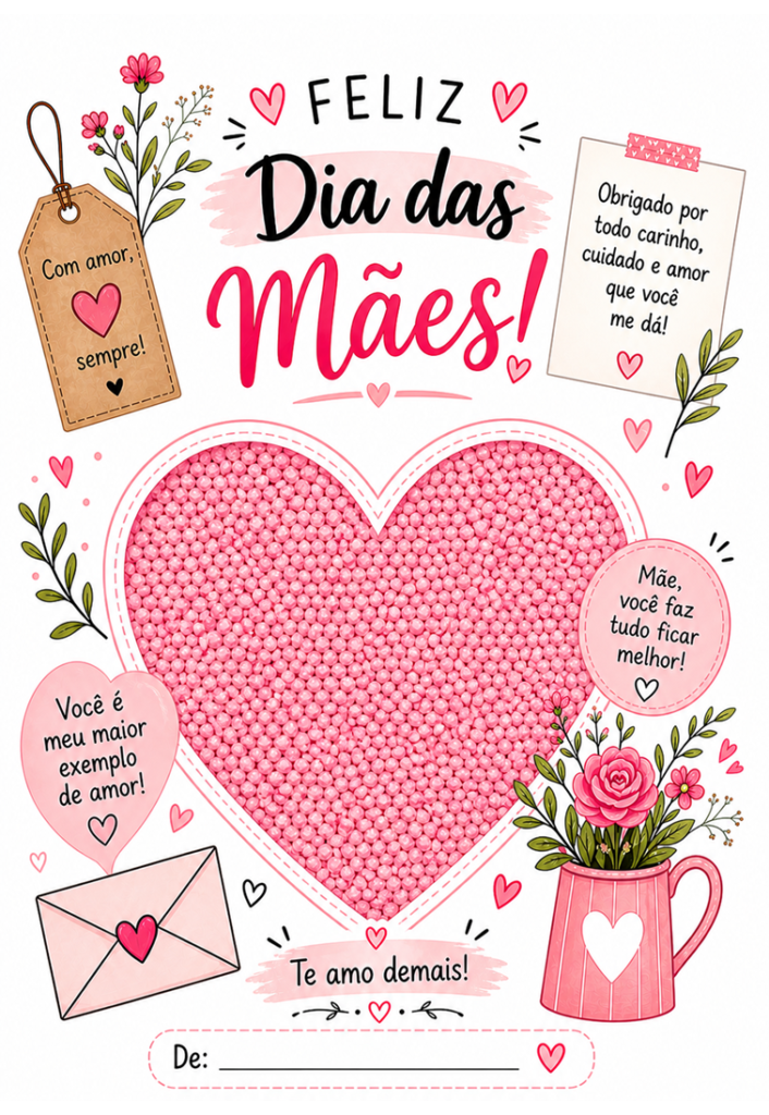 Atividades lúdicas dia das mães  para imprimir