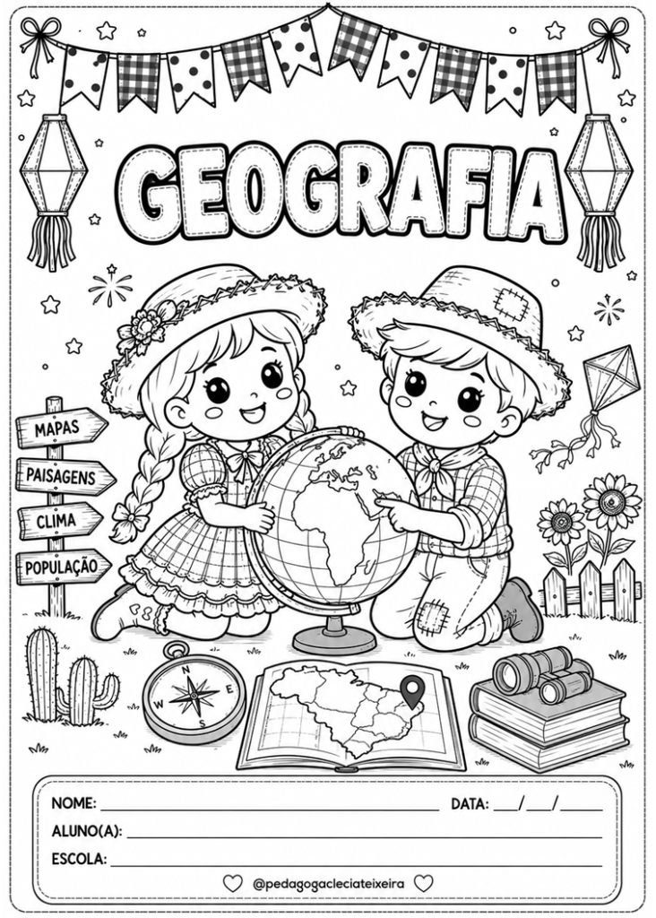 Capas temáticas festa junina gratuitas