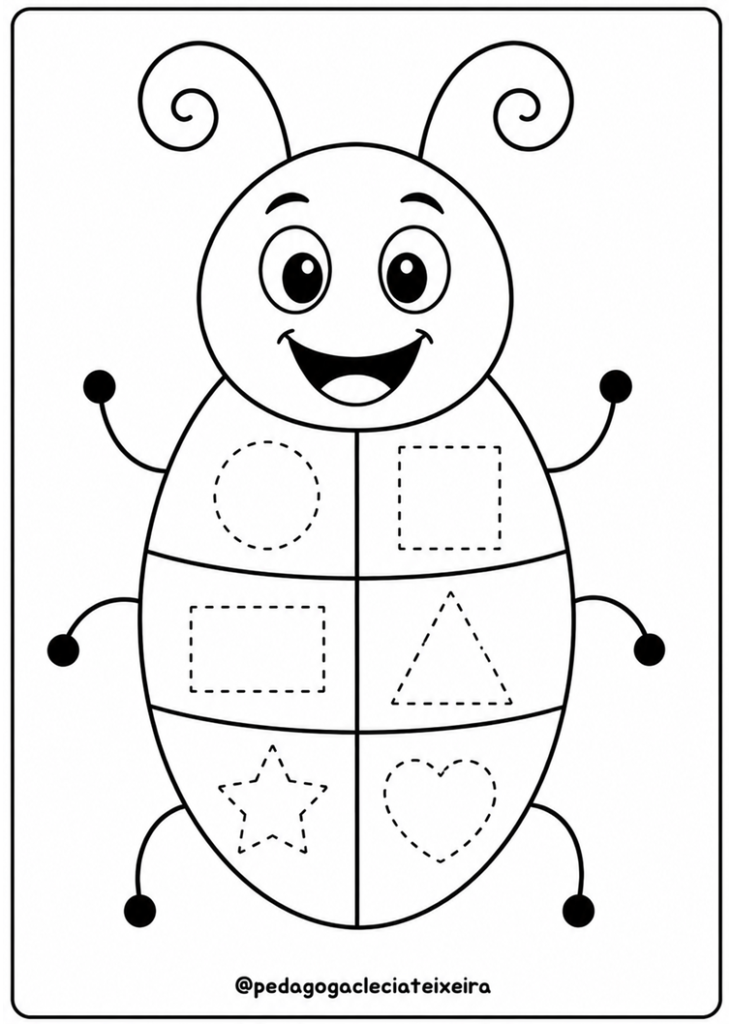 Dona barata educação infantil desenhos