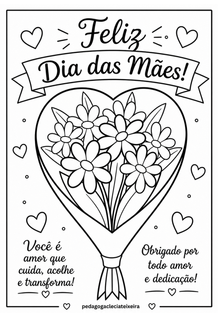 Atividades lúdicas dia das mães  para imprimir