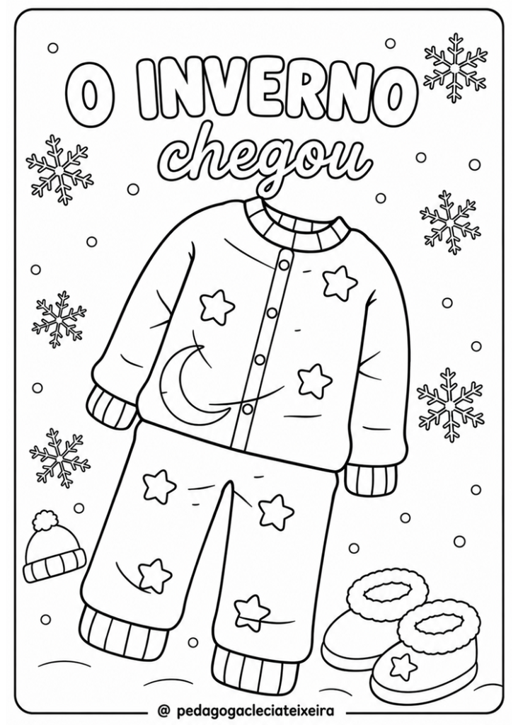 Atividades de inverno educação infantil