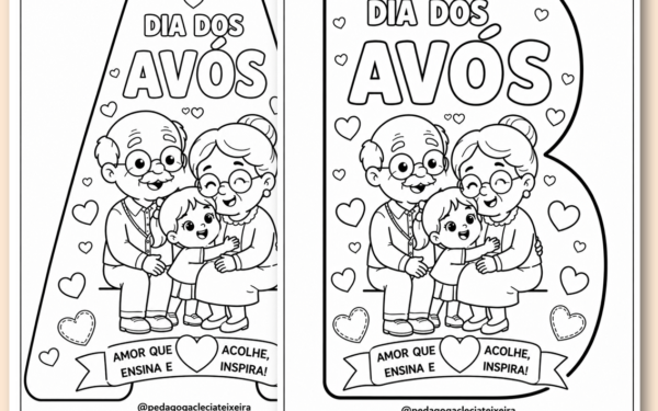Apostila com as letras do alfabeto temáticas