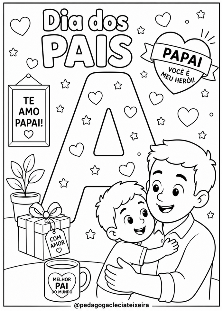 Apostila com as letras do alfabeto temáticas
