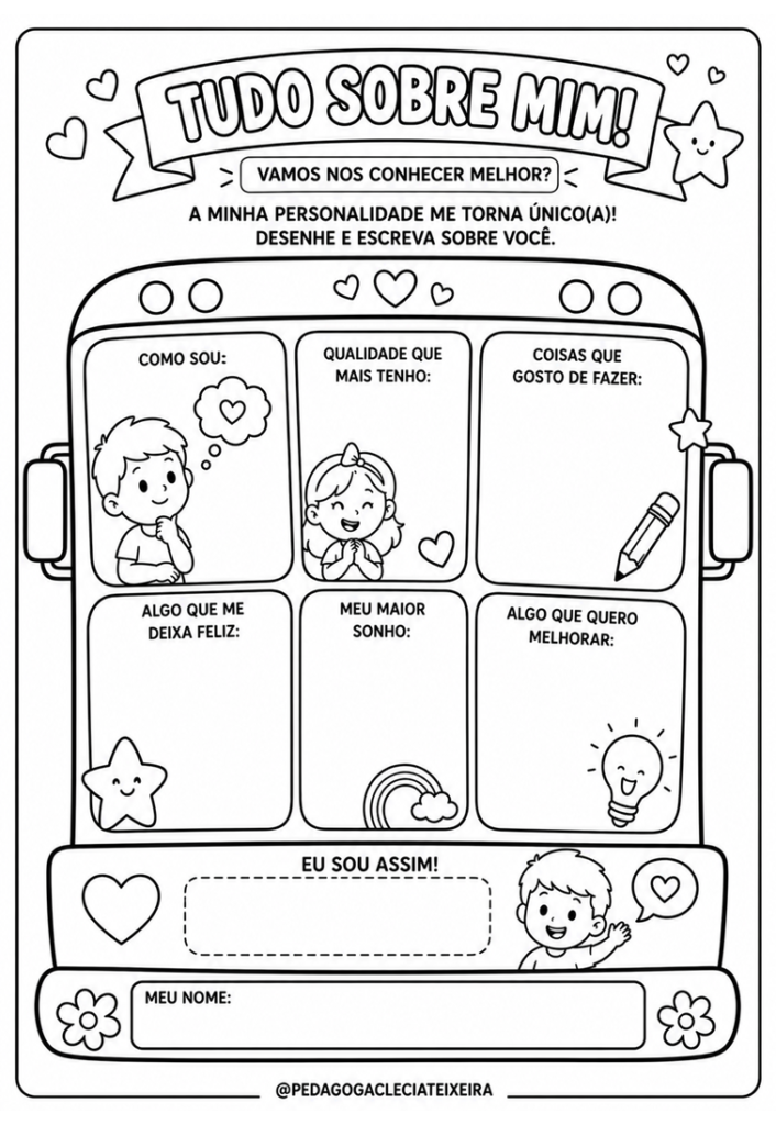 Apostila férias para colorir volta às aulas