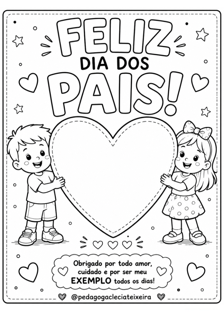 Dia dos pais na educação infantil